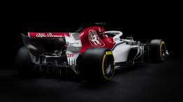 Alfa Romeo Sauber F1 Team 2018 - widok z tyłu