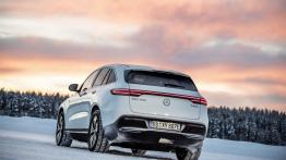 „Elektryk” na lodzie: Mercedes-Benz EQC przechodzi zimowe testy