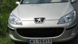 Peugeot 407 3.0 V6 SV Sport Automat - przód - reflektory wyłączone