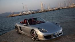 Porsche Boxster - prezentacja w Saint Tropez - przód - reflektory wyłączone