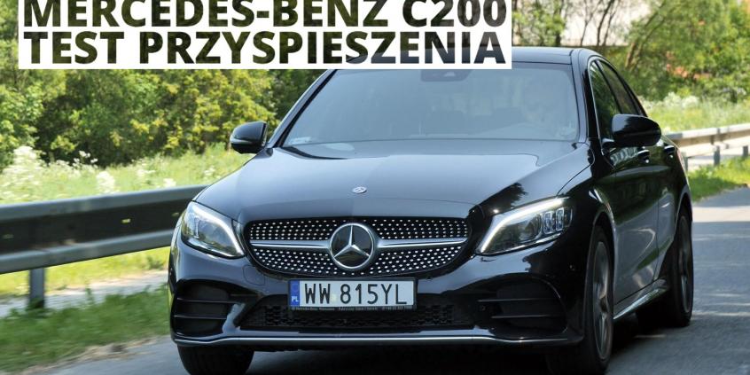 Mercedes-Benz C200 1.5 184 KM (AT) - przyspieszenie 0-100 km/h