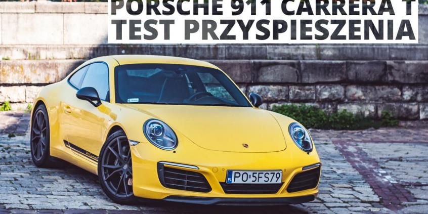 Porsche 911 Carrera T 3.0 370 KM (AT) - przyspieszenie 0-100 km/h