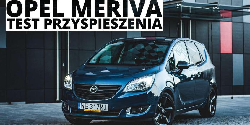 Opel Meriva 1.4 LPG Turbo 120 KM (MT) - przyspieszenie 0-100 km/h