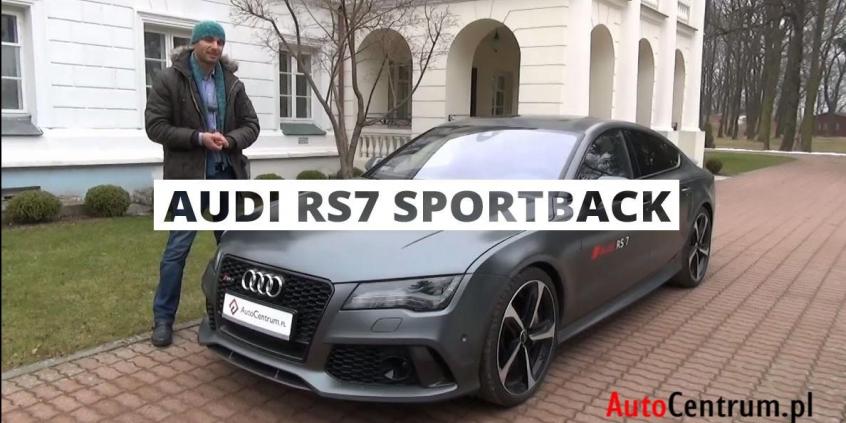 Audi RS7 Sportback 4.0 TFSI 560 KM, 2013 - test AutoCentrum.pl