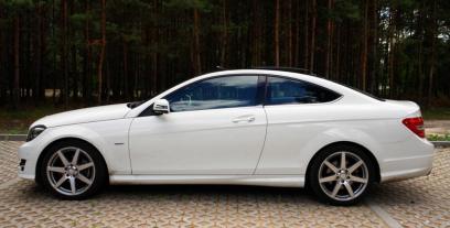Mercedes Klasa C W204 Coupe 220 CDI BlueEFFICIENCY Edition 170KM 125kW 2013-2014