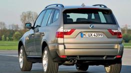 BMW X3 2007 - widok z tyłu