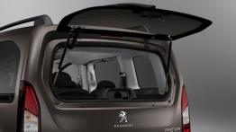 Peugeot Partner II Tepee Facelifting (2015) - tył - bagażnik otwarty