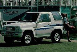 Daihatsu Feroza Standard 1.6 i 16V 95KM 70kW 1988-1997