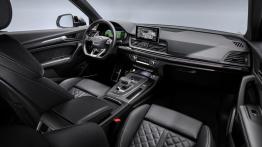 Audi SQ5 TDI (2019) - widok ogólny wn?trza z przodu