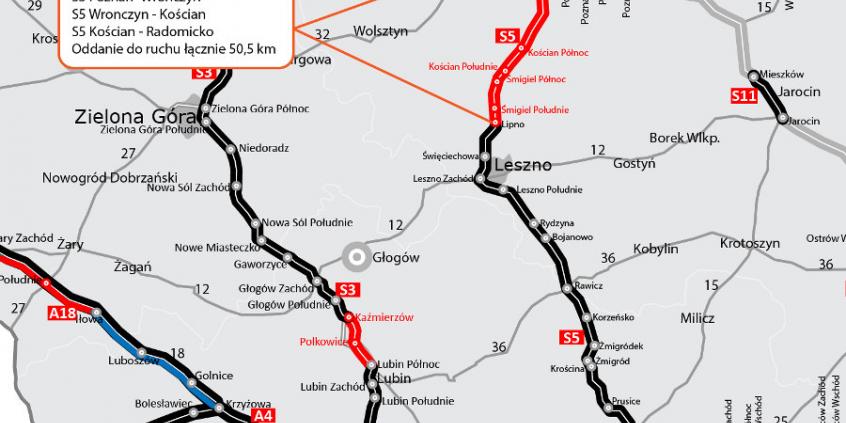 W końcu jest. Droga ekspresowa S5 od Wrocławia do Poznania cała przejezdna