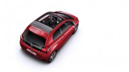 Peugeot 108 (2014) - wersja 3-drzwiowa - widok z góry