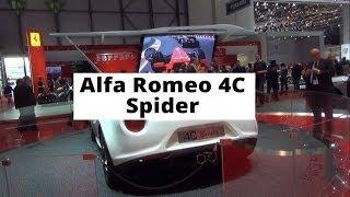 Genewa 2014 - Alfa Romeo 4C Spider - krótka prezentacja