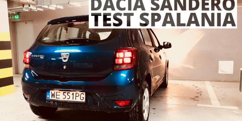 Dacia Sandero 1.0 SCe 73 KM (MT) - pomiar zużycia paliwa