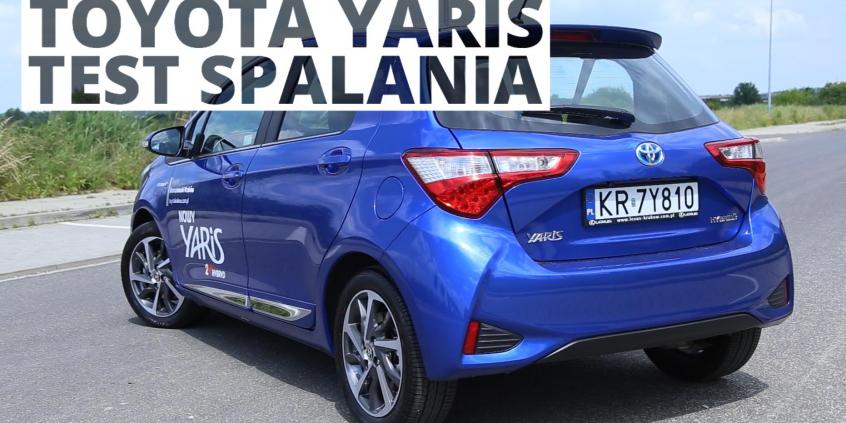Toyota Yaris 1.5 Hybrid 100 KM (AT) - pomiar zużycia paliwa