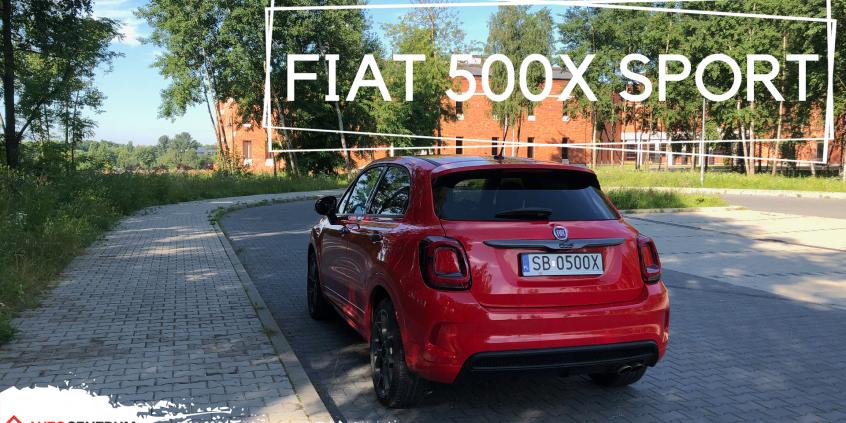 Fiat 500X Sport - efekt halo