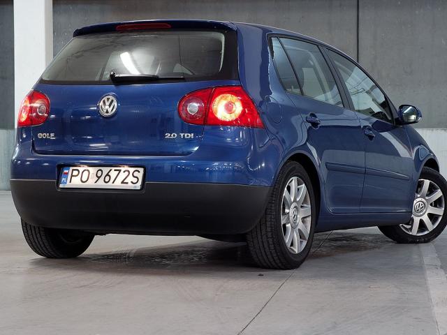 Volkswagen Golf V Hatchback - Dane techniczne