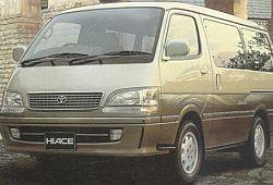 Toyota Hiace IV - Dane techniczne