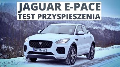 Jaguar E-Pace 2.0 i4D 180 KM (AT) - przyspieszenie 0-100 km/h