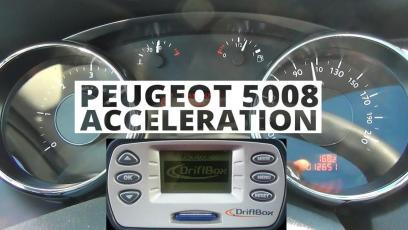 Peugeot 5008 2.0 HDi 150 KM - acceleration 0-100 km/h