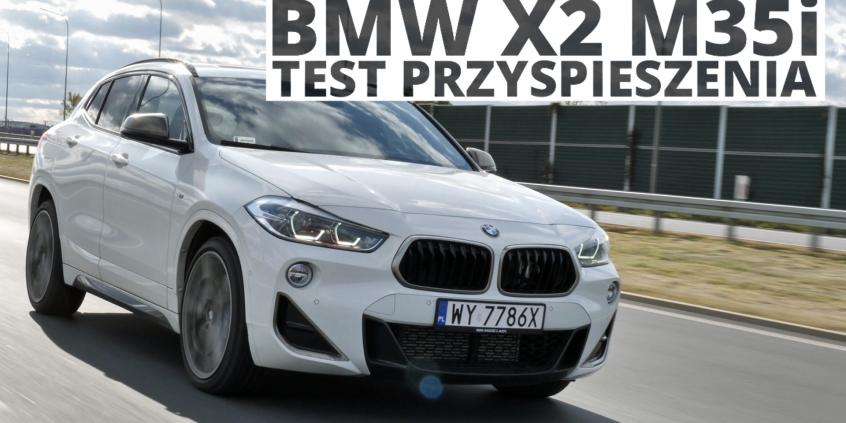 BMW X2 M35i 2.0 306 KM (AT) - przyspieszenie 0-100 km/h
