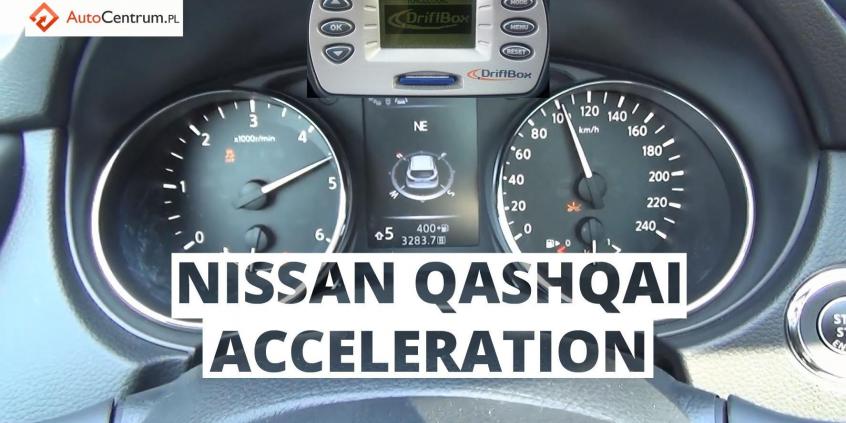 Nissan Qashqai 4x4 1.6 dCi 130 KM - acceleration 0-100 km/h