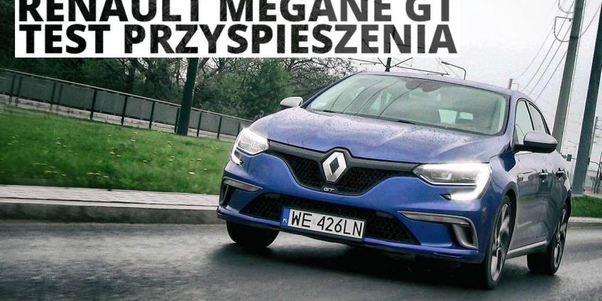 Renault Megane GT 1.6 205 KM (AT) - przyspieszenie 0-100 km/h 