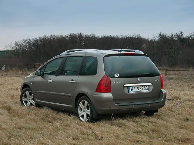 Peugeot 307 I Kombi - Dane techniczne
