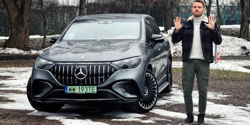 Mercedes-AMG EQE SUV 43 - życie z elektrykiem w zimie