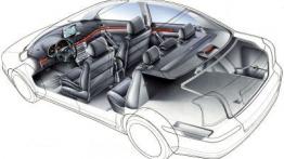 Toyota Avensis - szkic wnętrza