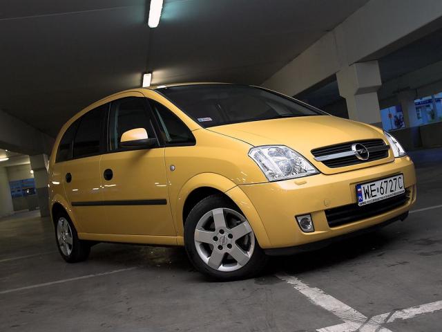 Opel Meriva I - Dane techniczne