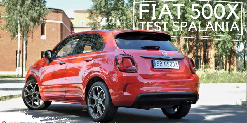 Fiat 500X 1.3 FireFly 150 KM (AT) - pomiar zużycia paliwa