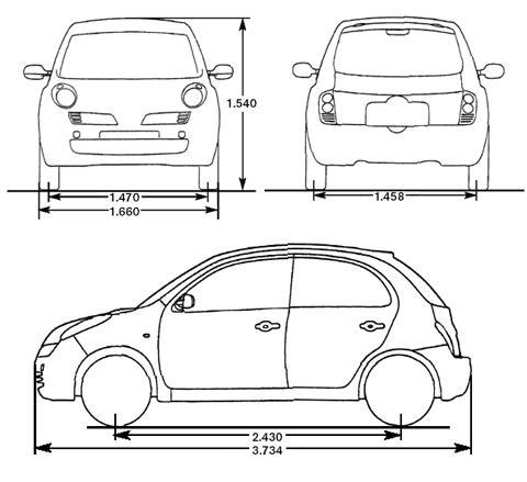 Nissan Micra III Hatchback 5d • Dane Techniczne • AutoCentrum.pl