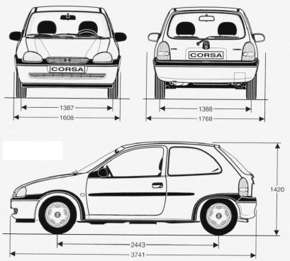 Opel Corsa B Hatchback - Opis I Informacje O Wersji • AutoCentrum.pl