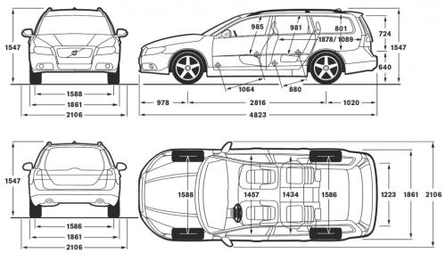 Volvo V70 Iii Kombi • Dane Techniczne • Autocentrum Pl