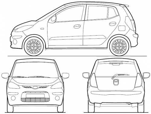 Hyundai i10 I Hatchback • Dane techniczne • AutoCentrum.pl