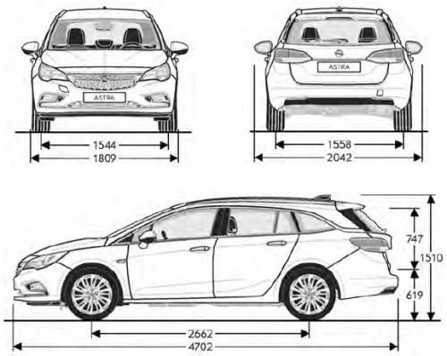 Opel Astra K Masse De Autos Gallerie