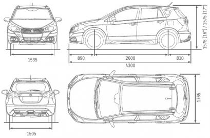 Suzuki sx4 s-cross dane techniczne