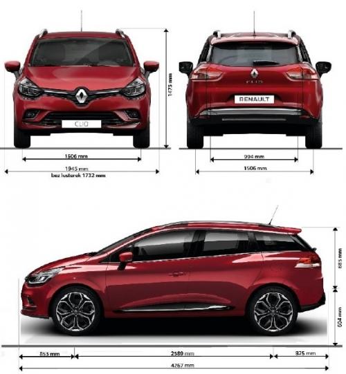 Renault Clio IV Grandtour Facelifting Dane Techniczne AutoCentrum Pl