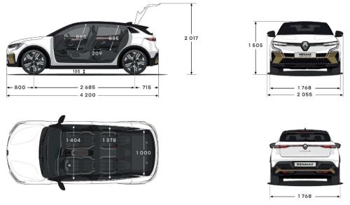 Renault Megane E Tech Dane Techniczne AutoCentrum Pl