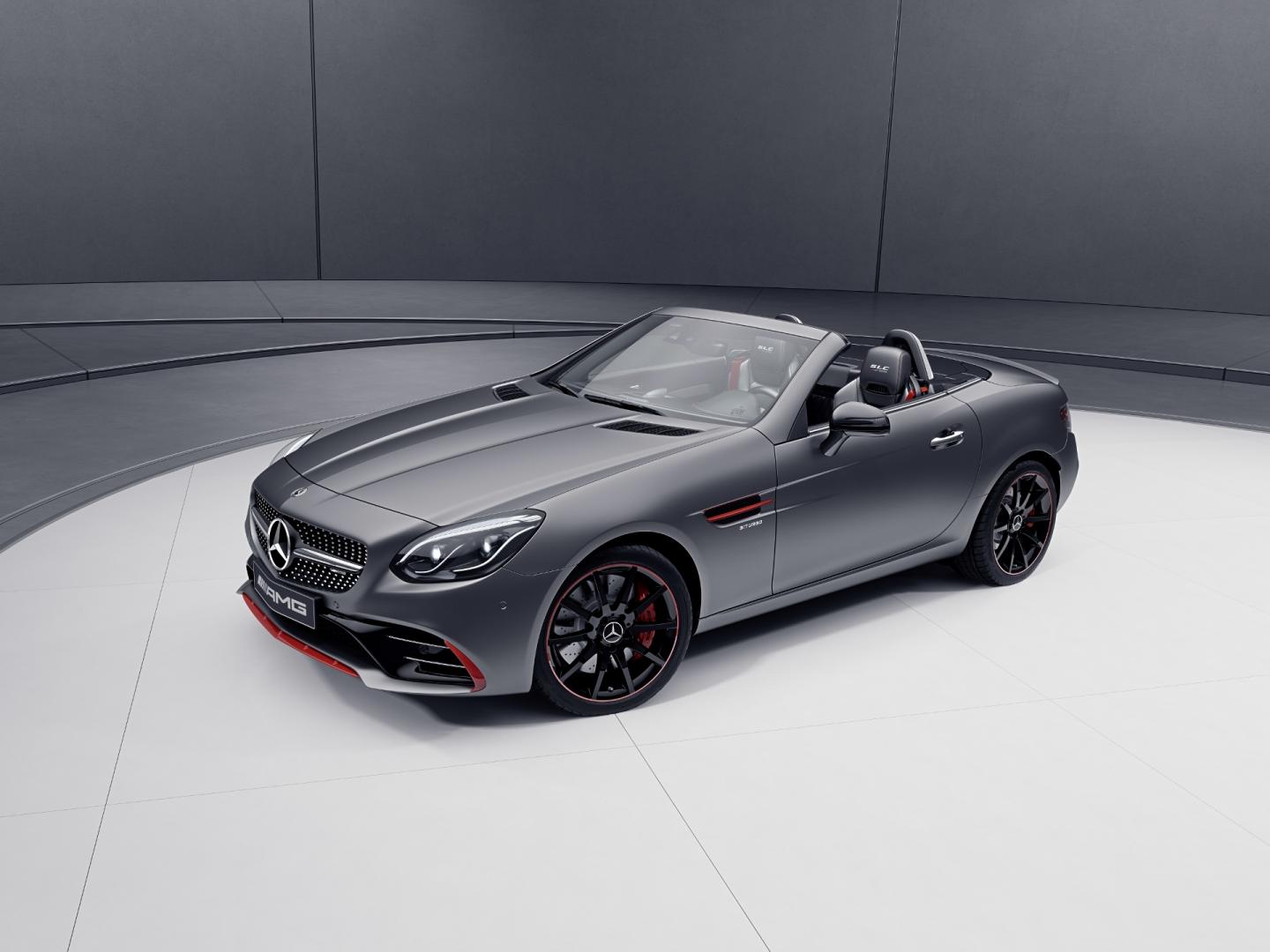 Porównanie aut i silników Mercedes SLC Roadster AMG Dane techniczne