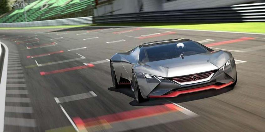 Peugeot Vision Gran Turismo - wirtualny potwór