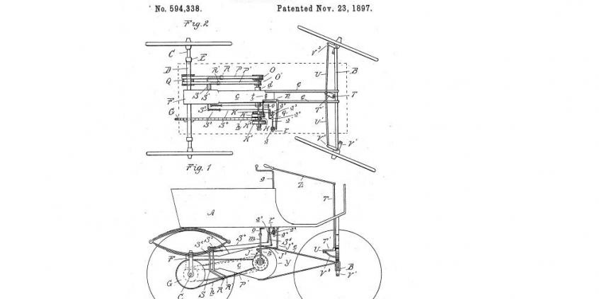 23.11.1897 | Ransom E. Olds otrzymuje patent na powóz silnikowy