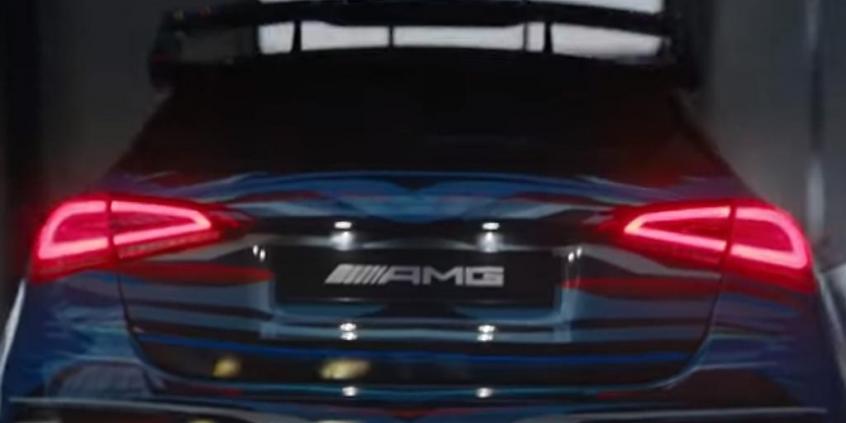 Mercedes-AMG A45 oficjalnie na wideo, choć wciąż zamaskowany