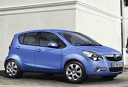 Opel Agila B - Zużycie paliwa