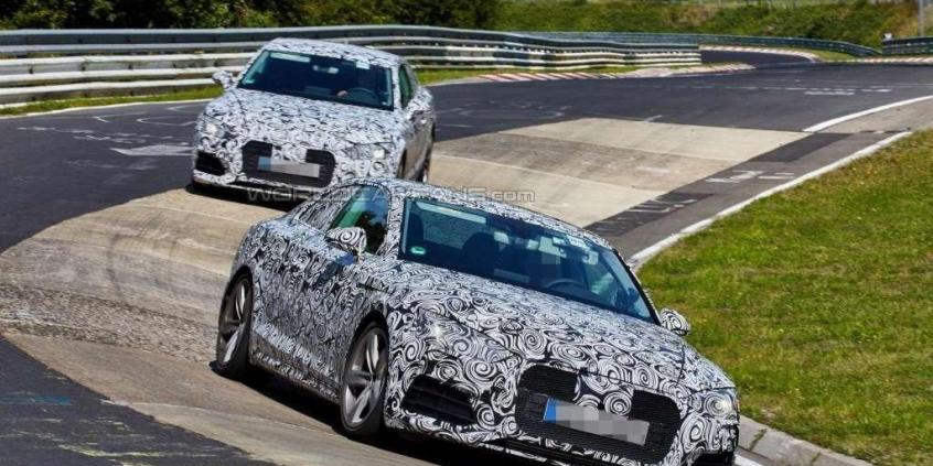 Nowe Audi A5 Coupe testowane na Nordschleife