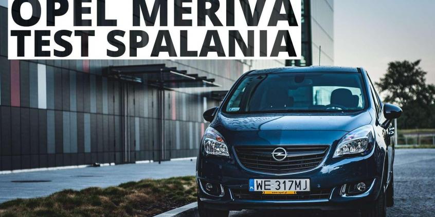 Opel Meriva 1.4 LPG Turbo 120 KM (MT) - pomiar zużycia paliwa