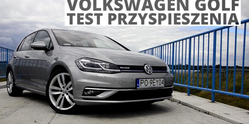 Volkswagen Golf 1.5 TSI 130 KM (MT) - przyspieszenie 0-100 km/h