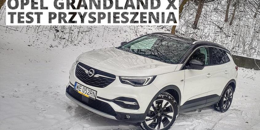 Opel Grandland X 1.2 Turbo 130 KM (MT) - przyspieszenie 0-100 km/h