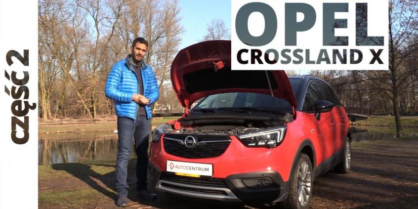 Opel Crossland X 1.2 Ecotec Turbo 110 KM, 2018 - techniczna część testu