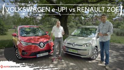 Volkswagen e-Up! vs Renault Zoe - elektryzująca bitwa gigantów